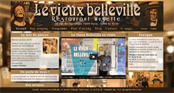 Desktop Screenshot of le-vieux-belleville.com