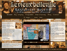 Tablet Screenshot of le-vieux-belleville.com